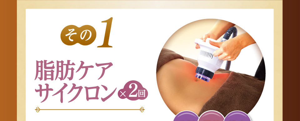 その1サイクロン２回