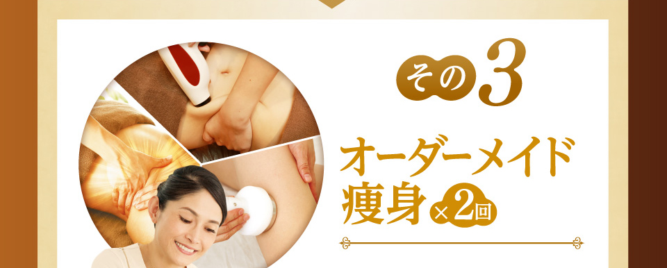 その3　楽即やせマシンマグスリム×2回